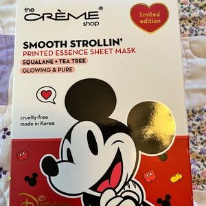 The Crème Shop x Disney 3 pack Sheet Masks Squalane Tea Tree NWT